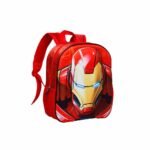 Marvel Iron Man Mochila 3D Pequeña Stark Preescolar Multicolor