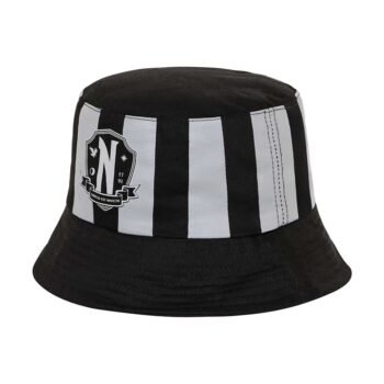 Gorro Infantil Bucket Original Wednesday Negro