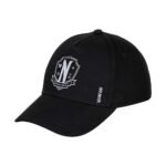 Wednesday Gorra Infantil Original Ajustable Negra