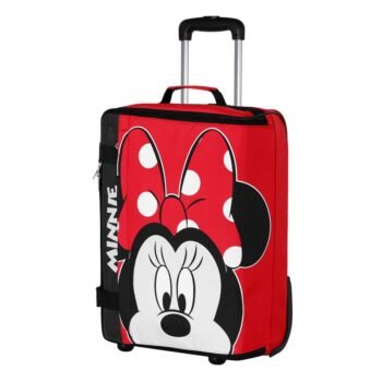 Minnie Maleta Cabina Plegable Curious 2 Ruedas Roja | Poliéster
