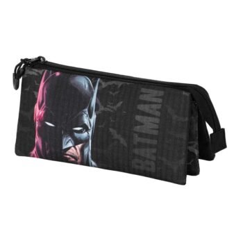 DC Estuche Portatodo Triple Face NEGRO para Lápices