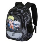 Mochila Naruto Running Plus Kid GRIS - Gran Capacidad para Niños Activos