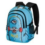 Mochila Pro Dg Running Plus Eye Azul Gran Capacidad
