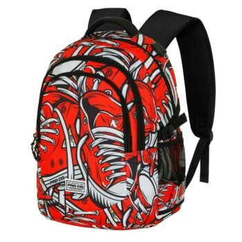 Pro Dg Mochila Running Plus Sneak Gran Capacidad ROJO