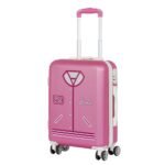 Barbie Maleta Rígida de Cabina ABS 4 Ruedas Varsity Rosa