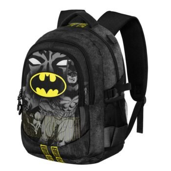 DC Mochila Running Plus Caped Gran Capacidad 3 Compartimentos NEGRO