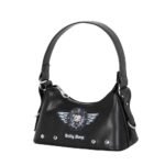 Bolso Betty Boop Groovy Motor Love Hombro Baguette Negro Oficial