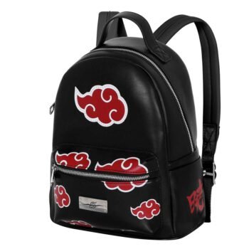 Mochila Urbana Naruto Heady Clouds Negra - Para Uso Diario