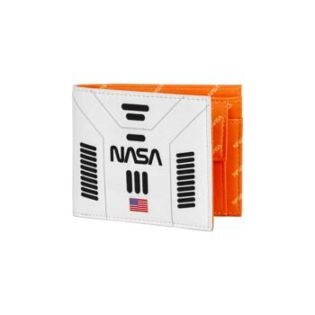 Nasa Billetero Hombre Spaceship Blanco | Cartera Licencia Oficial