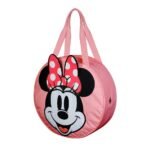 Minnie Disney Jumbo Face Bolsa de Playa Multicolor