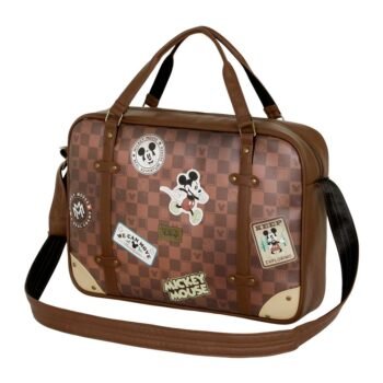 Bolso Portátil Disney Mickey Laptop Journey Marrón Adaptable a Carro