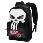 Punisher Skull Hs Fan 2.2 Mochila Urbana Negra Marvel