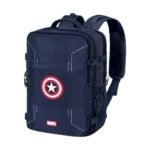 Marvel Capitan America Mochila Viaje Mercury Grande AZUL 47x23x33cm
