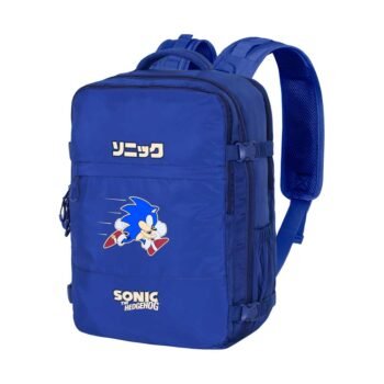 Sonic Mercury Action: Mochila de Viaje Grande AZUL - Equipaje Cabina 47x33x23cm