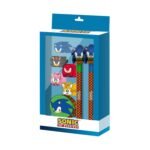 Sonic Pack Papelería Oficial: Bolígrafo Borrable, Lápiz Eternal y Accesorios MARRON
