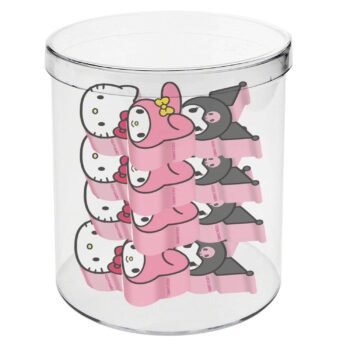 Hello Kitty Cubo 12 Gomas de Borrar Mix Multicolor