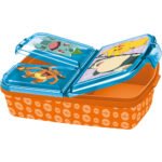 Sandwichera Múltiple Pokémon Multicolor Oficial | Sin BPA | SuperMochilas