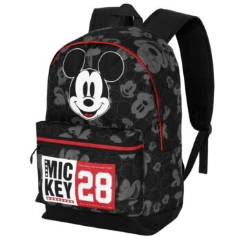 Disney Mickey Hs Fan 2.2 Year Mochila Urbana Negra