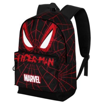 Mochila Marvel Spiderman Vision Urbana Negra Hs Fan 2.2