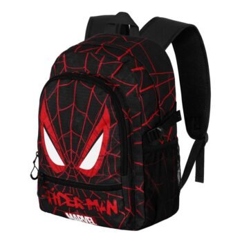 Marvel Spiderman Avengers Mochila Fight Fan 2.2 Vision Urbana Ligera Negra