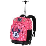 Minnie Mochila Escolar Trolley Gts Fan Class con Ruedas Integradas ROSA