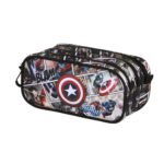 Marvel Avengers Capitán América Estuche Escolar Trick Fan 2.2 Comic Multicolor