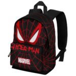 Marvel Spiderman Hs Fan Vision - Mochila Pequeña Urbana NEGRA Oficial