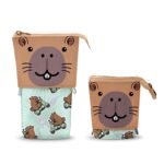 Oh My Pop Estuche Portatodo Vertical Cute Capybara Multicolor