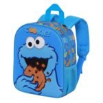 Monstruo De Las Galletas Mochila 3D Elite Eat Preescolar AZUL