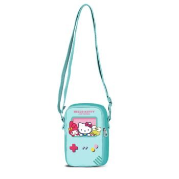 Hello Kitty Bolso Bandolera Móvil Lite Videogame Pequeño TURQUESA