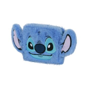 Disney Lilo & Stitch Monedero Cuadrado Plush Heart Peluche Azul