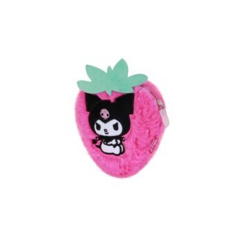 Hello Kitty Kuromi Monedero Soft Strawberry Rosa | Peluche Pequeño Suave