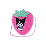 Hello Kitty Kuromi Bolso Bandolera Soft Strawberry Rosa