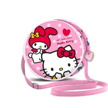 Hello Kitty Bolso Bandolera Redondo Lovely Rosa para Niñas