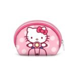 Hello Kitty Monedero Oval Casual Rosa Infantil con Cremallera
