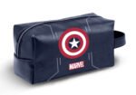Marvel Avengers Capitán América Neceser Viaje Brick Plus Starshield Azul