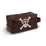 One Piece Neceser De Viaje Brick Plus Skull Marrón
