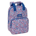 Nait Nait Flores Coimbra Azul - Mochila Infantil con Asas Azul