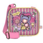 Gorjuss™ Fairground "First Prize" Mini Bandolera Cruzada Lila