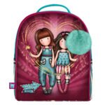 Gorjuss™ Fairground "Fireworks" Mini Mochila Juvenil GRANATE SAFTA