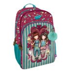 Mochila Escolar Gorjuss Fairground Fireworks Granate SAFTA