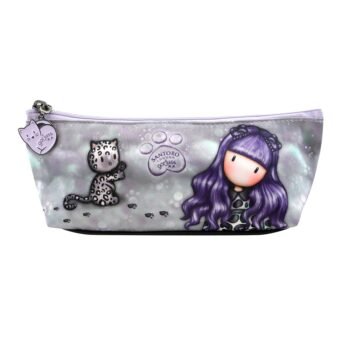 Gorjuss Estuche Accesorios "Smitten Kitten" NEGRO/BLANCO SAFTA