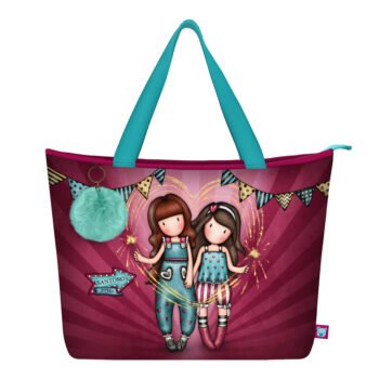 Bolso Gorjuss™ Fairground "Fireworks" GRANATE SAFTA Original