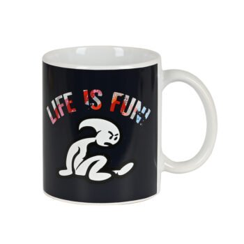 Taza Grande El Niño Life Is Fun Multicolor Oficial SAFTA