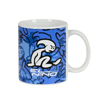 El Niño "Blue Bay" Taza Grande AZUL