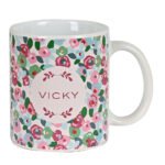 Taza Grande Vicky Martin Berrocal "Rosebloom" Cerámica MULTICOLOR