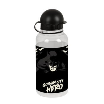 Botella de Agua Batman Hero 500ml Negra DC Oficial SAFTA