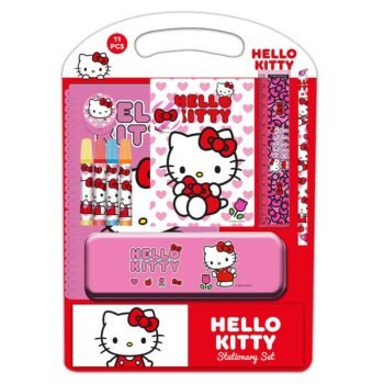 Hello Kitty Iconic Set Escritura Rojo SAFTA Oficial