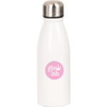 Glowlab "Amazing" Botella Metálica de Agua Rosa 500ml