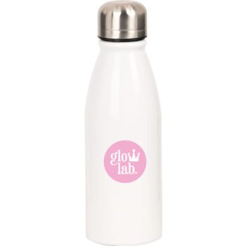 Glowlab "Amazing" Botella Metálica de Agua Rosa 500ml